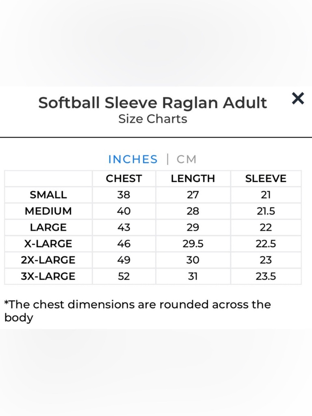 Softball Raglan Tops - Picture 4 of 4